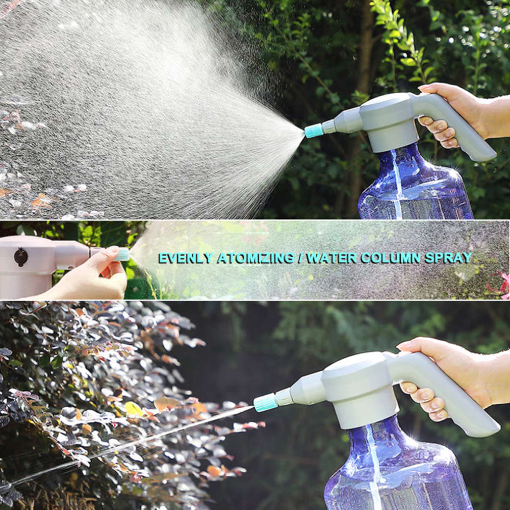 3L Rechargeable  Electric Plant Spray Bottle Automatic Watering Can-Blue