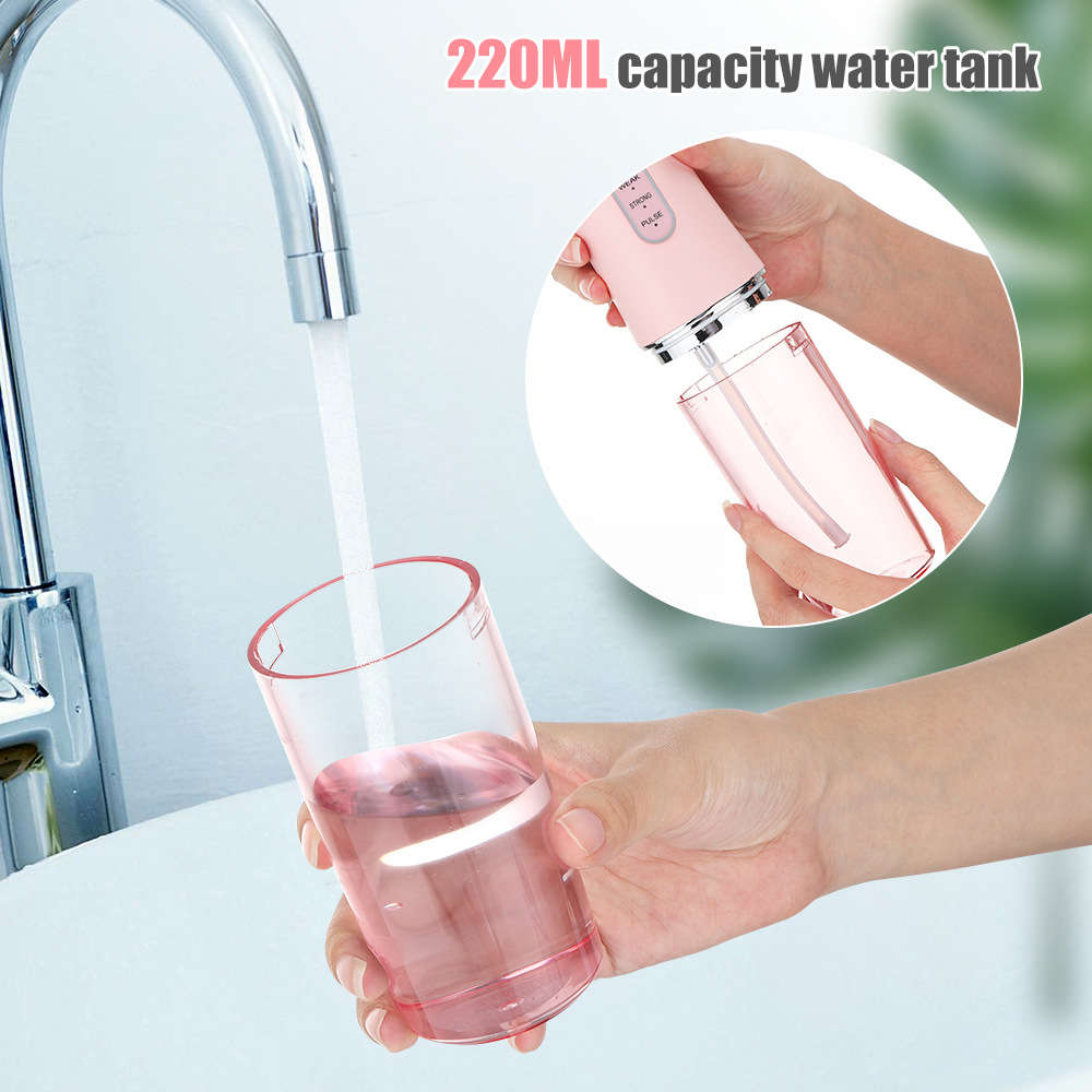 220ML Portable Electric Dental Water Flosser Oral Care Irrigator