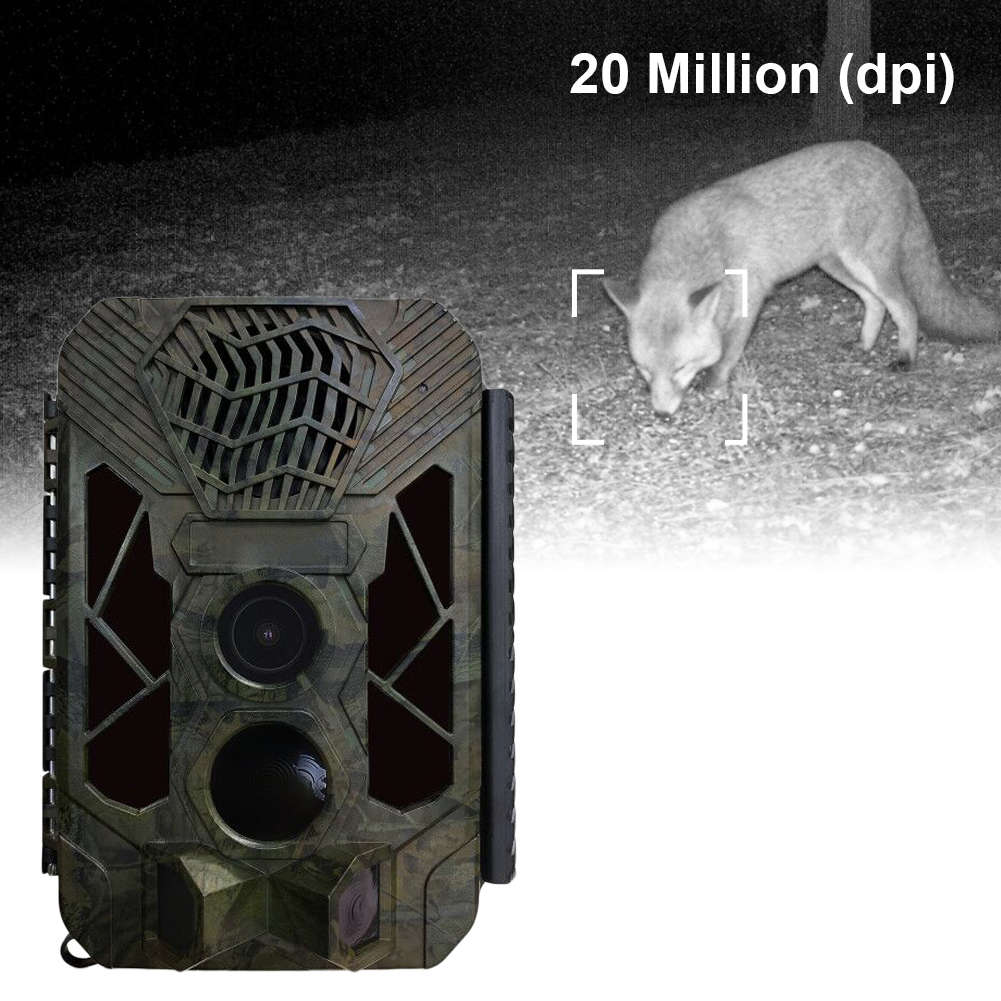 20MP Night Vision Waterproof Wildlife Monitoring Sound Trap Trail Camera