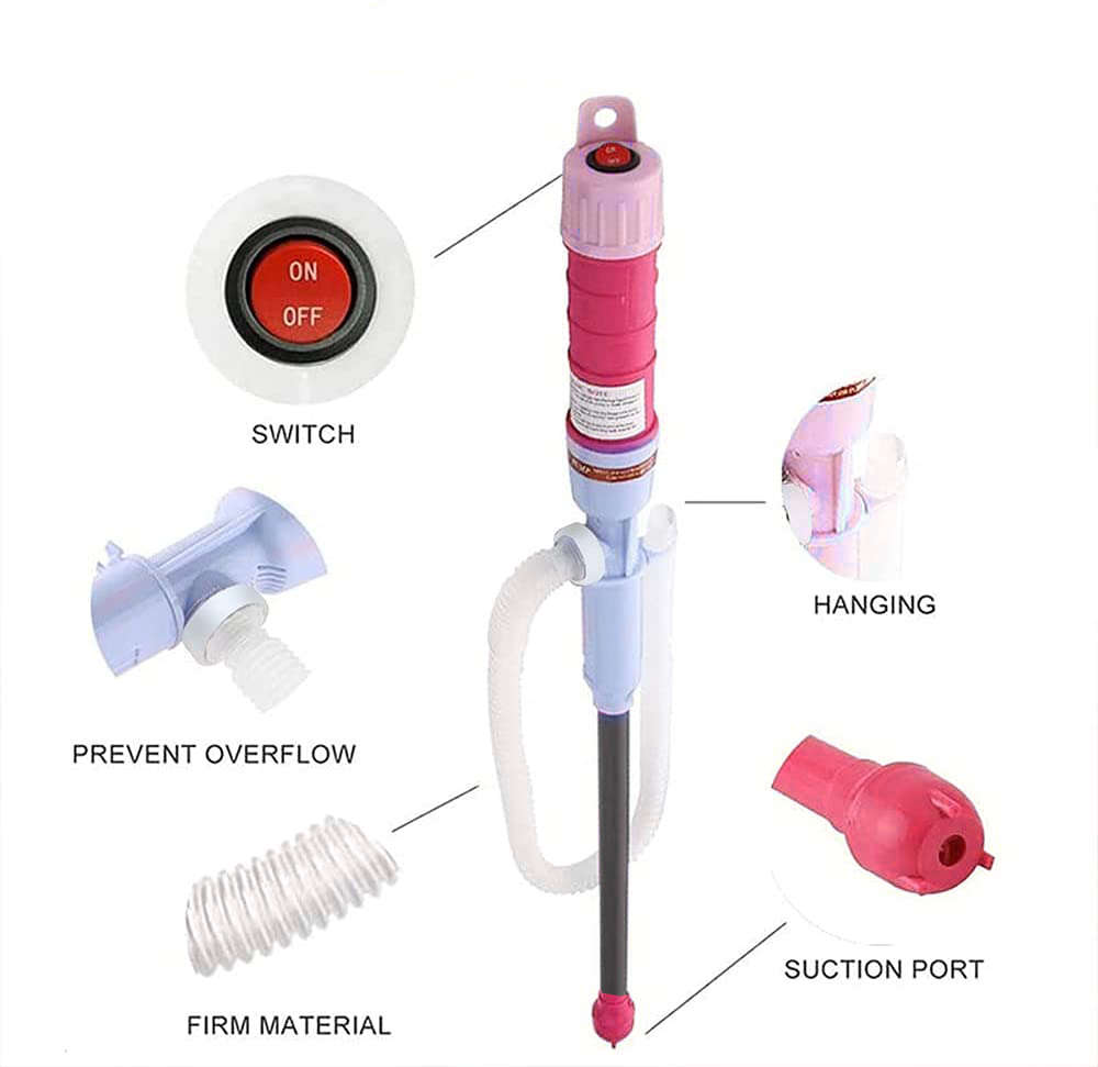 Portable Electric Battery Powered Liquid Gas Oil Transfer Pump