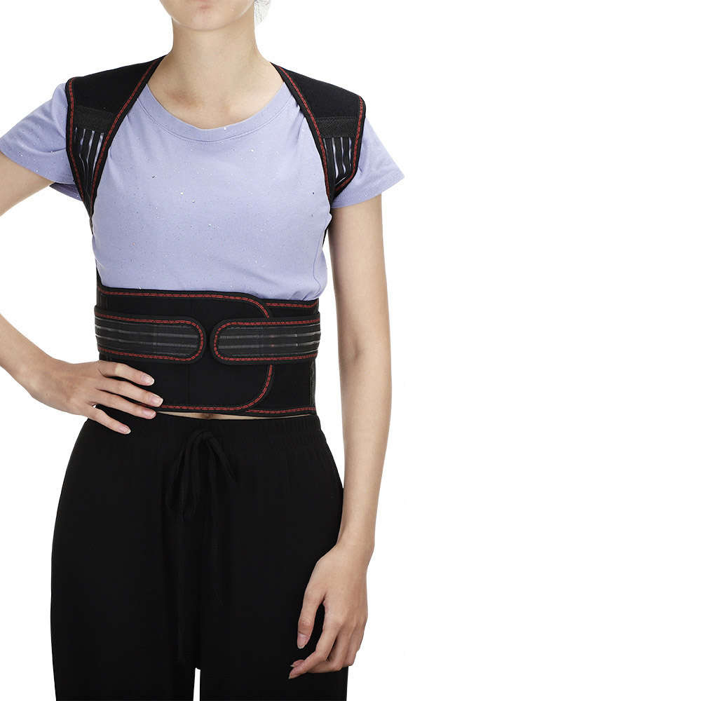Magnetic Heating Corrector Belt Back Support Waist Brace
