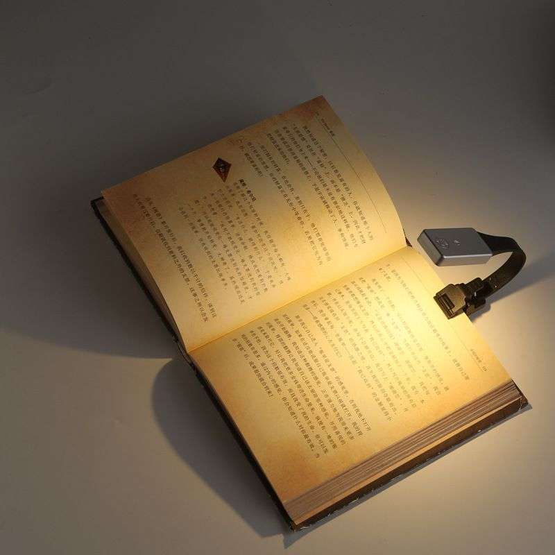 Adjustable Brightness & Rechargeable E-book LED Light Book Reading Lamp