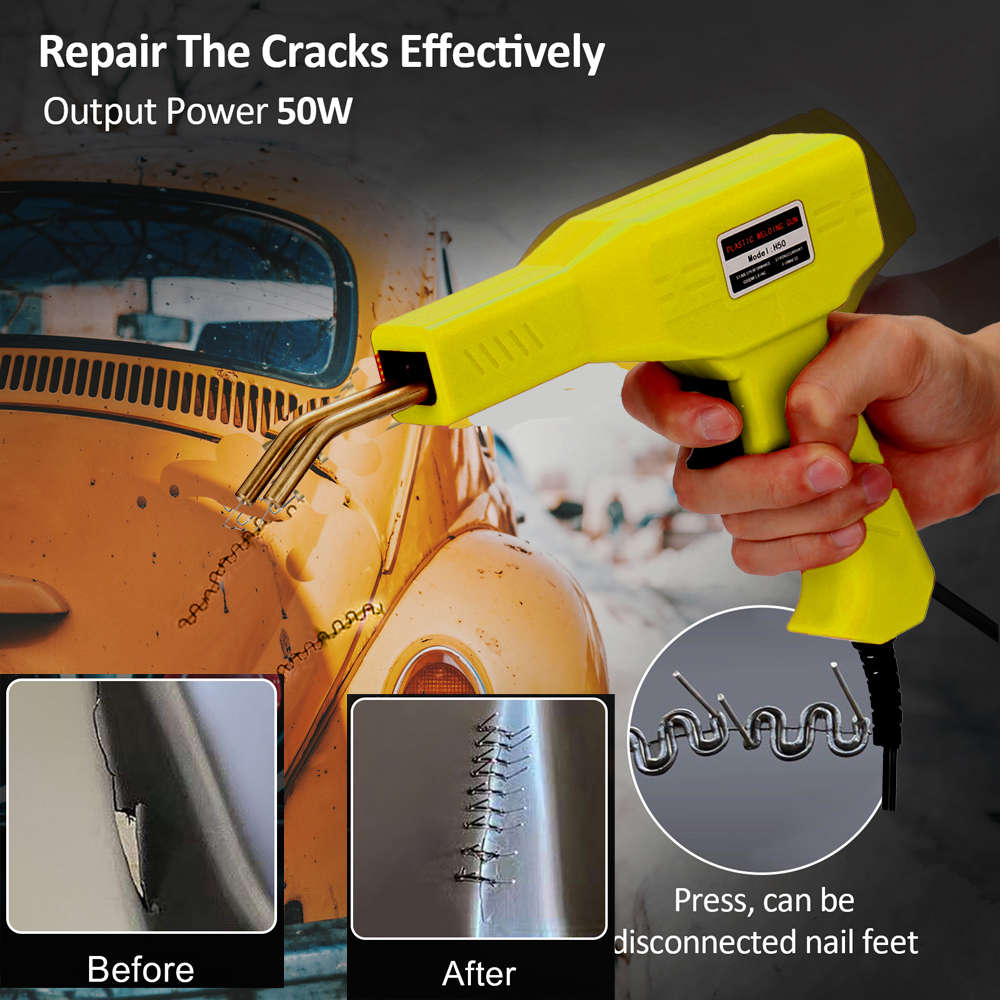Plastic Welding Machine Hot Stapler Car Bumper Repair Kit