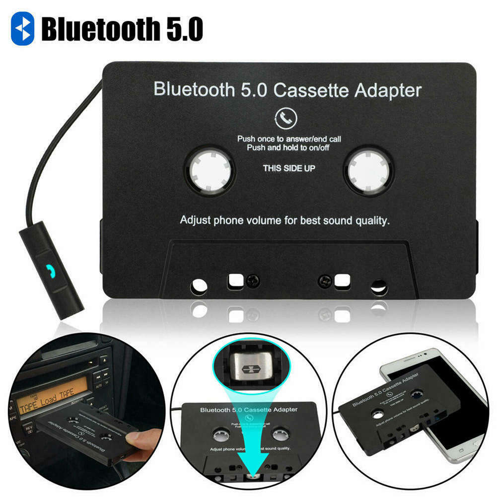 Universal Bluetooth 5.0 Converter Car Tape Mp3 Stereo Cassette Adapter