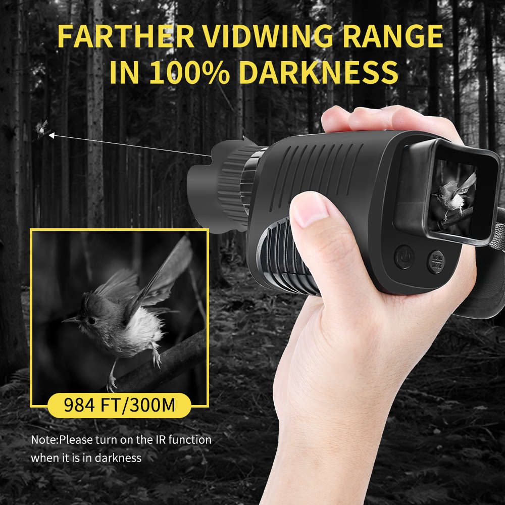 1080P HD Monocular Night Vision Device Infrared 5x Digital Zoom Telescope