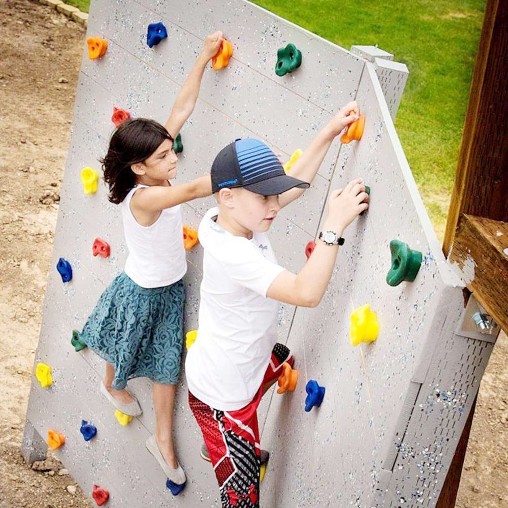 32 Piece Children Climbing Rocks Plastic Climbing Rock Wall Stones Holders