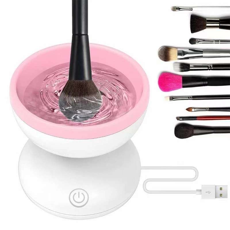 Electric Makeup Brush Cleaner Machine - USB - EyeShadow Brush Cleaning Tool