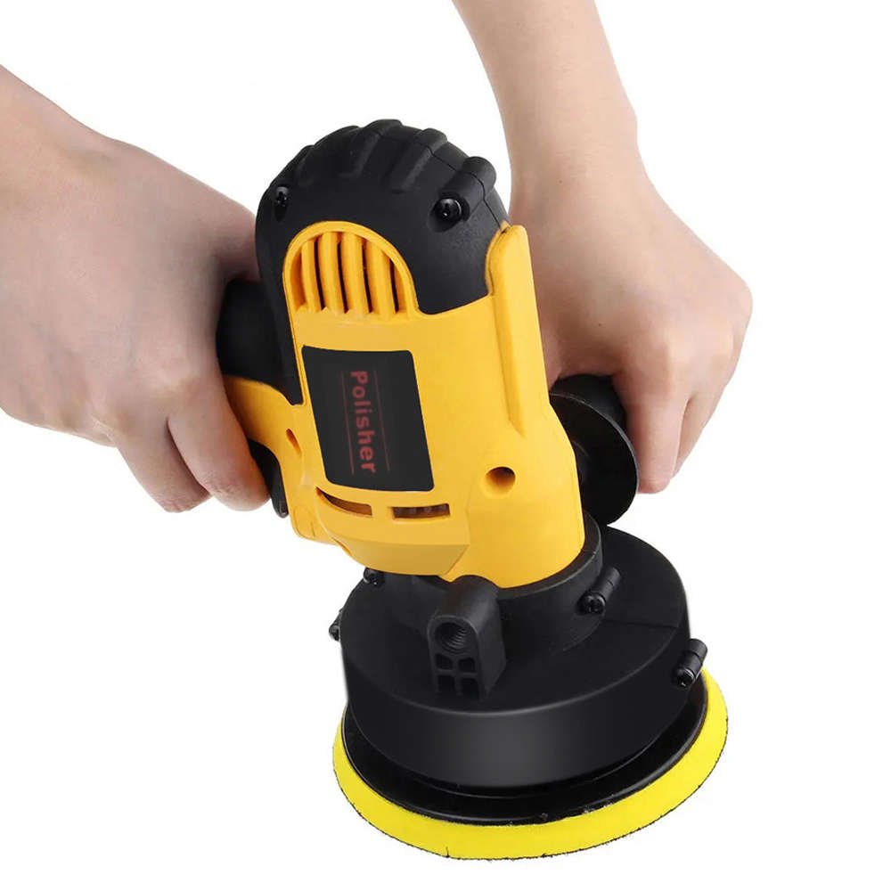 220V Electric Adjustable Speed Car Polisher Machine with Polishing Pad Kit