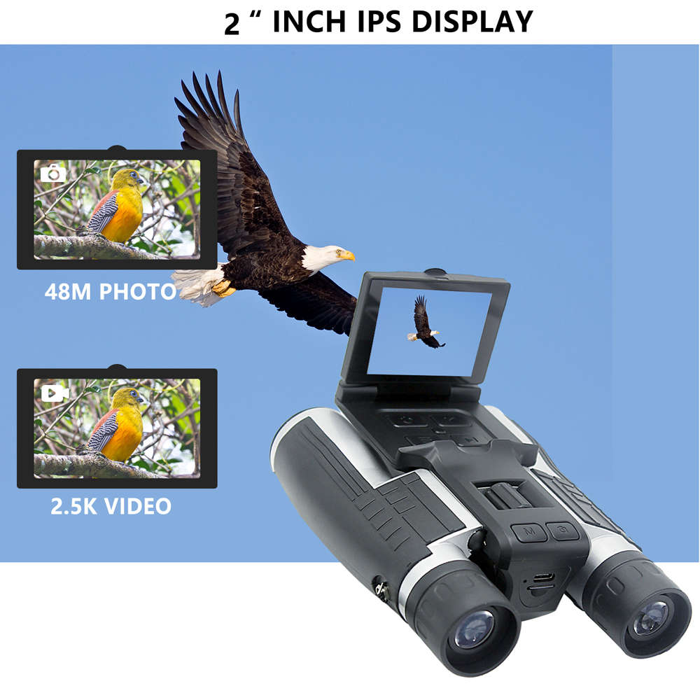 2.0 Inch LCD Display Video Photo Digital Binoculars Camera