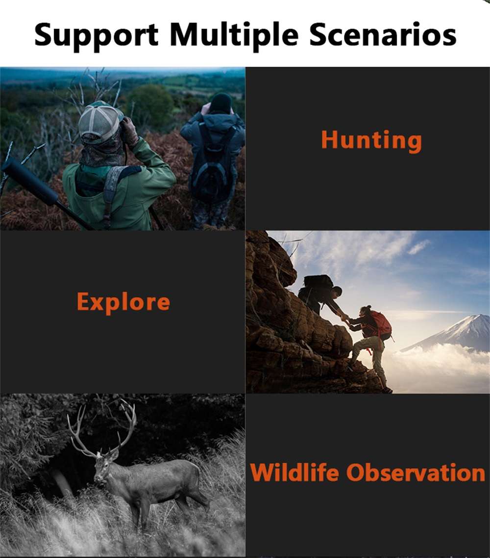 2.5K UHD 40M Pixels Digital Infrared Night Vision Binoculars Telescope