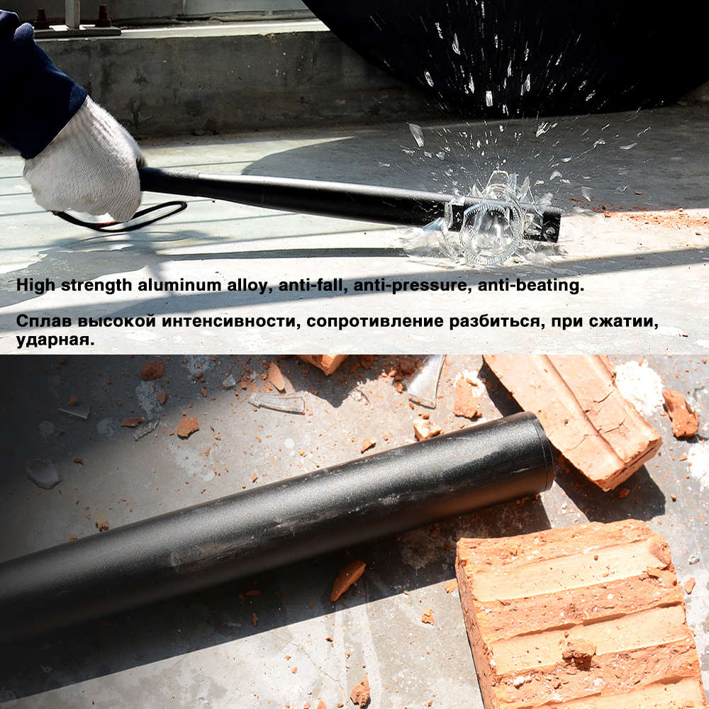 Rechargeable Baseball Bat LED Self-Defense Flashlight