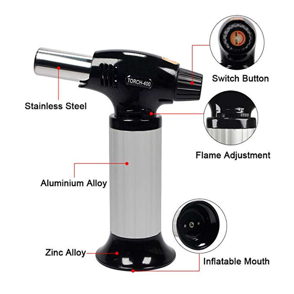 Refillable Butane Micro Torch Cooking BBQ Tool