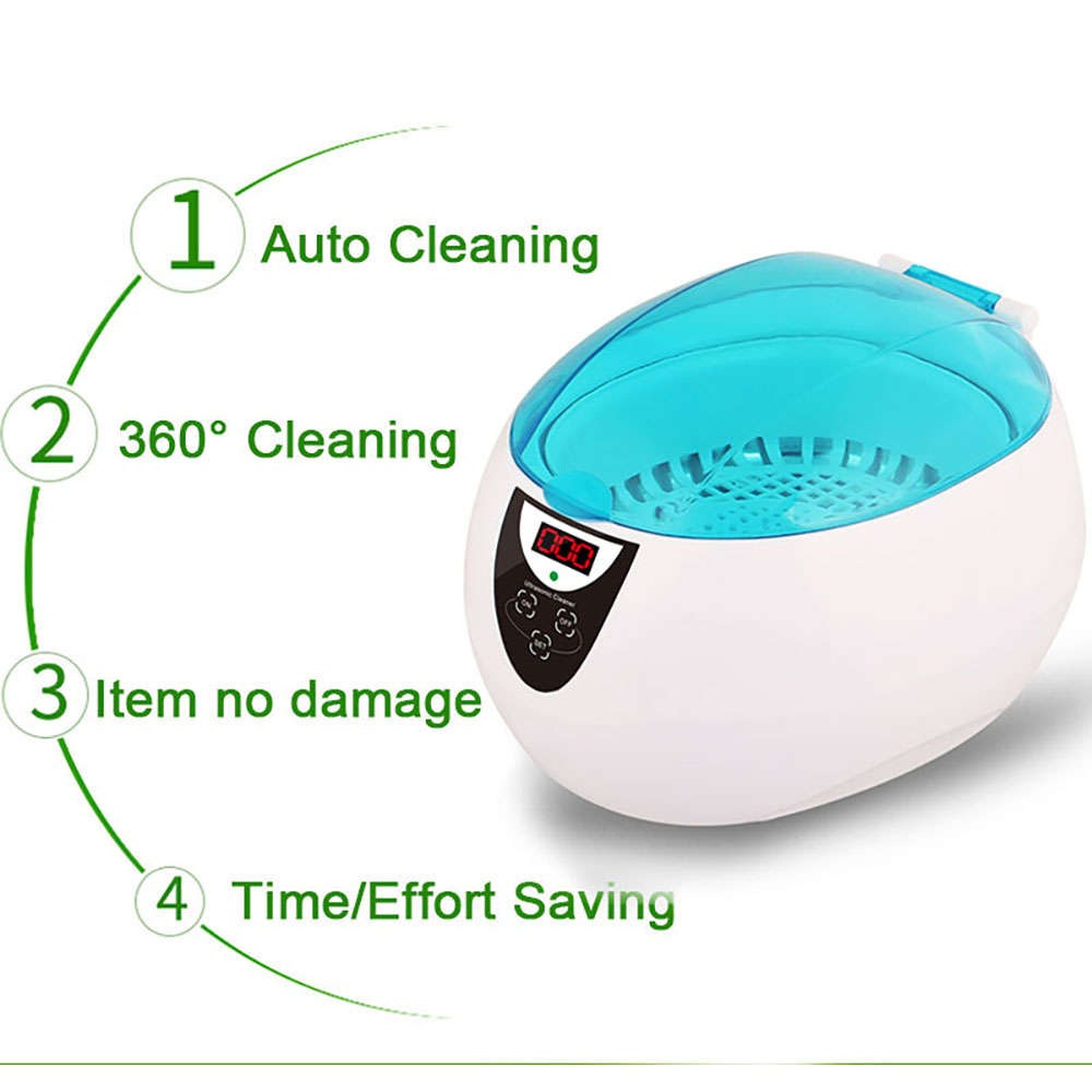 Portable Jewelry Ultrasonic Cleaning Machine for Glasses Watch Ring