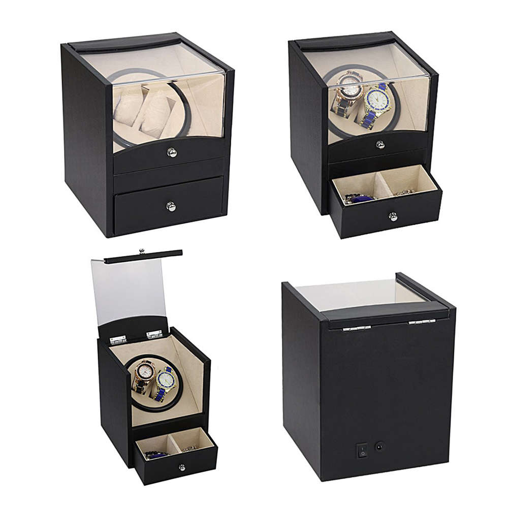 MIUI 2+2 Grids Automatic Shake Rotating Watch Box