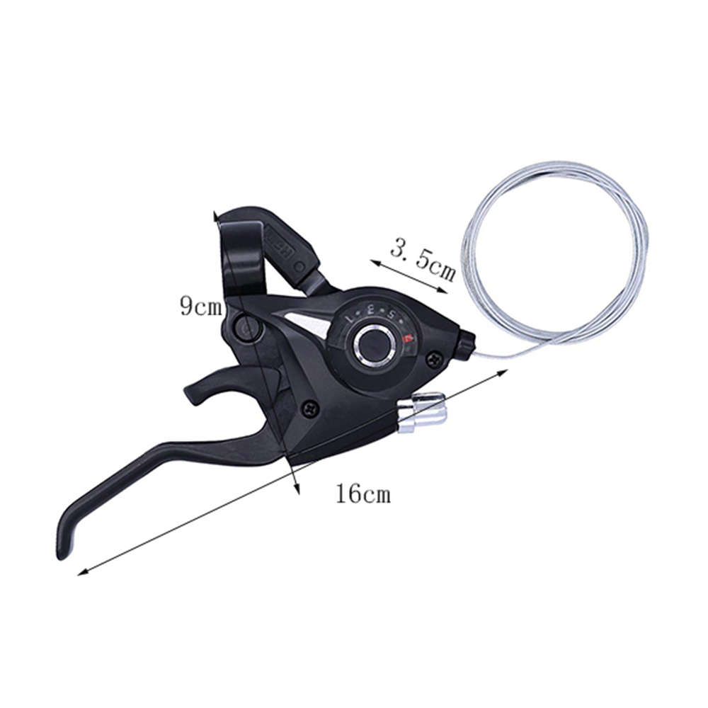 ST-EF51 3x7 MTB Bike Brake Lever Combo - 1 Pairs