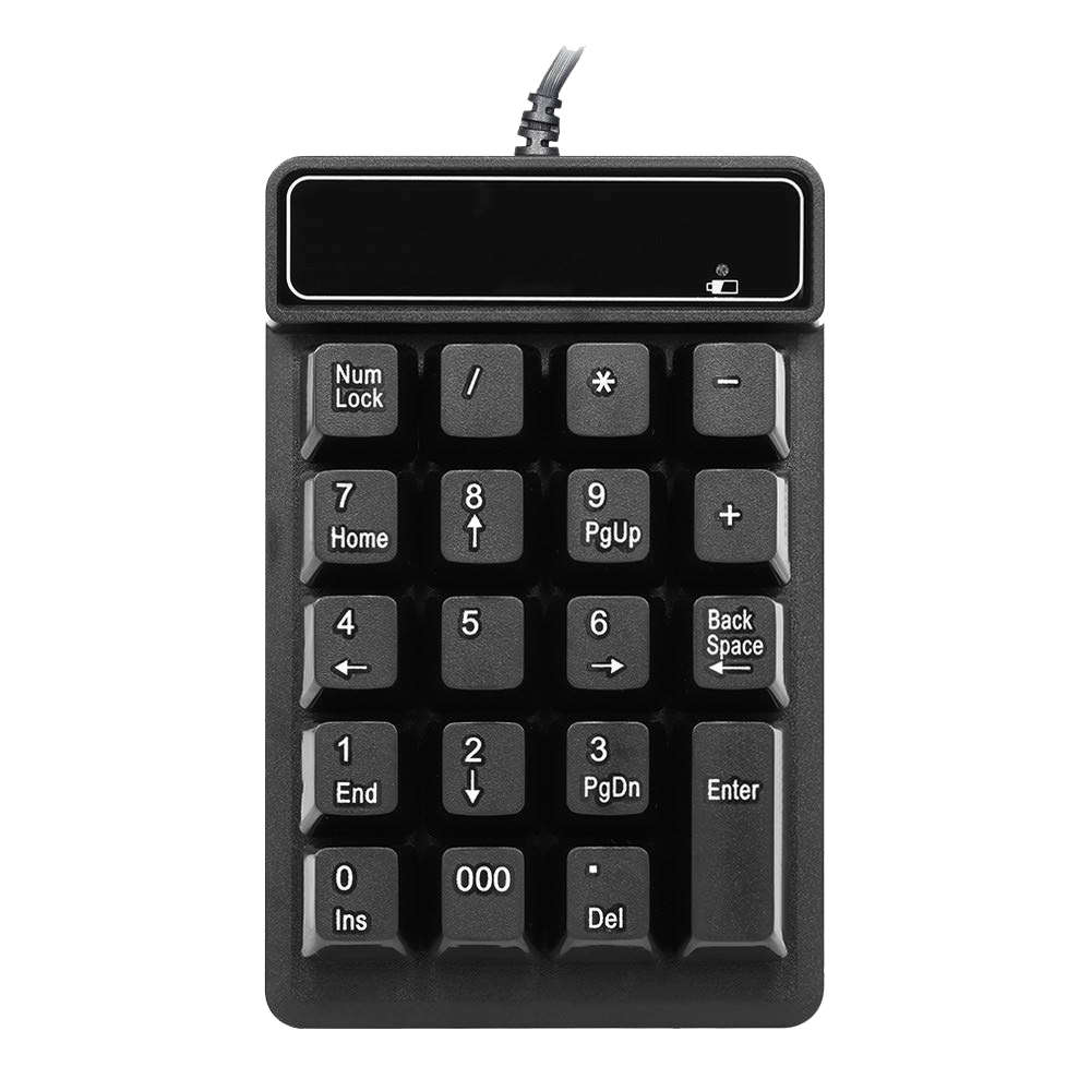 19 Keys USB Numeric Keypad for Laptop