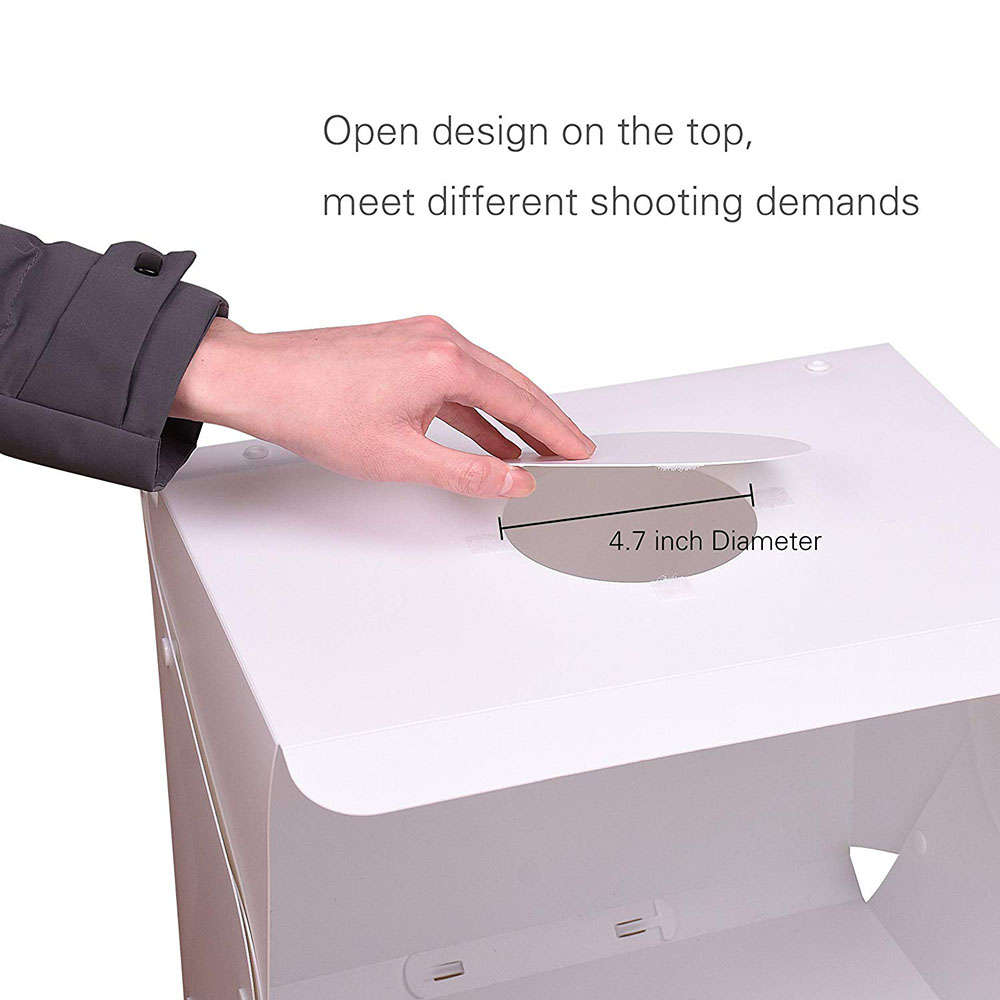 Portable Mini LED Photo Studio Shooting Box - 30cm