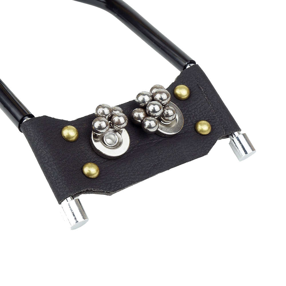 Strong Folding Wrist Rocket Slingshot - Black