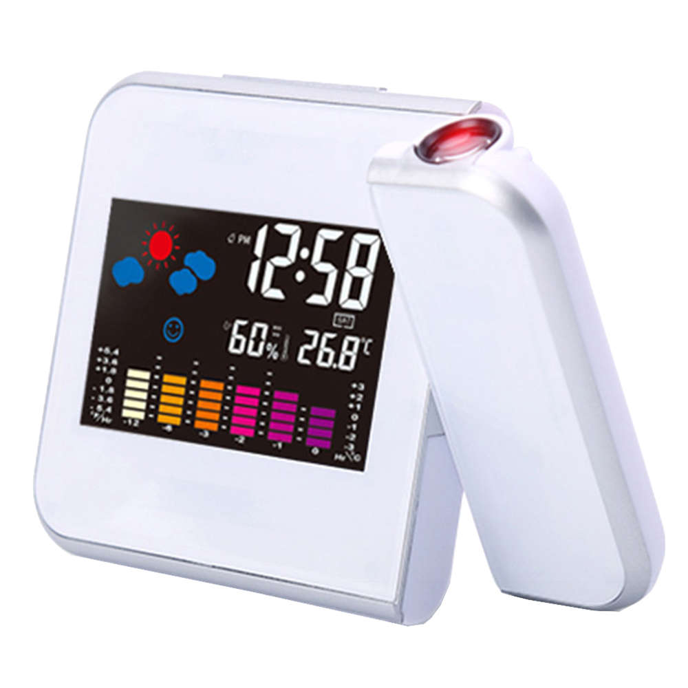 Home Digital LCD Screen Weather Station Forecast Clock