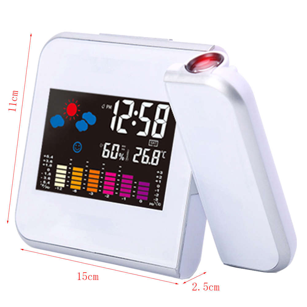 Home Digital LCD Screen Weather Station Forecast Clock