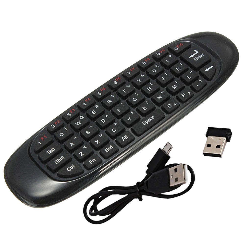 Mini Wireless Keyboard Mouse Band Remote Control