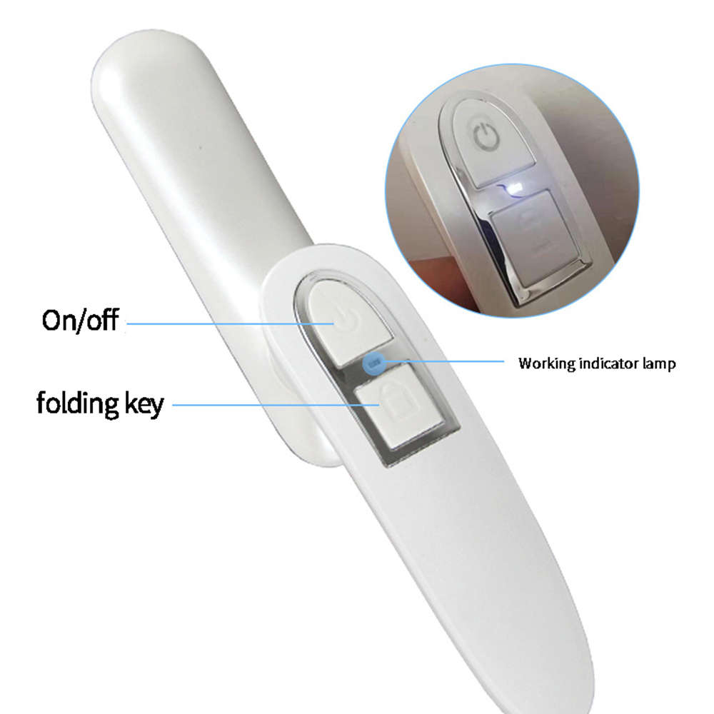 Mini Folding New Electric Men's Beard Styling Comb