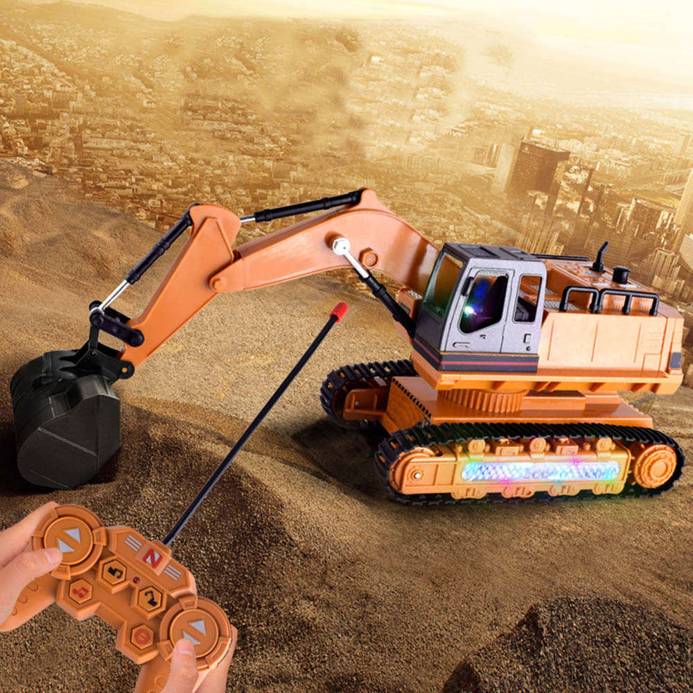 Children's Simulation Electric Remote Control Excavator