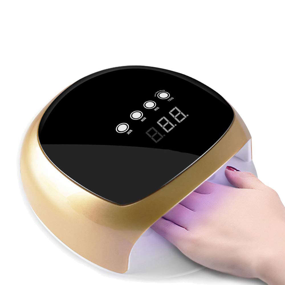 52W UV Light LED Nail Dryer Lamp - Golden