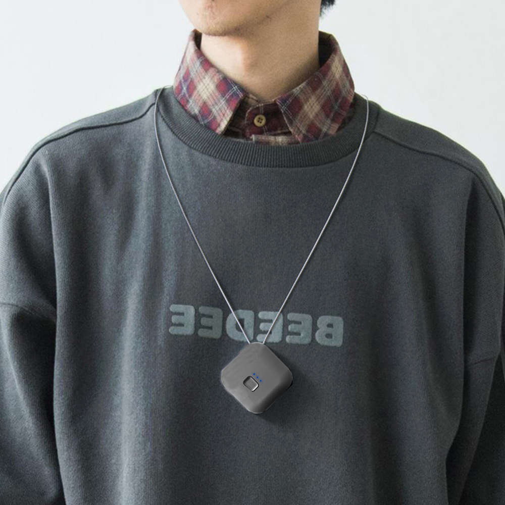 Portable Personal Wearable Necklace Negative Ion Air Purifier