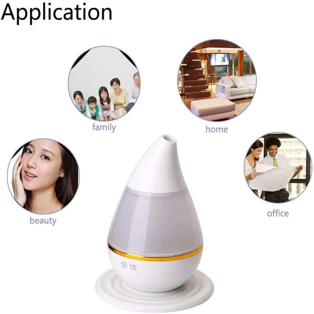 250ml Ultrasound Atomization Colorful Humidifier