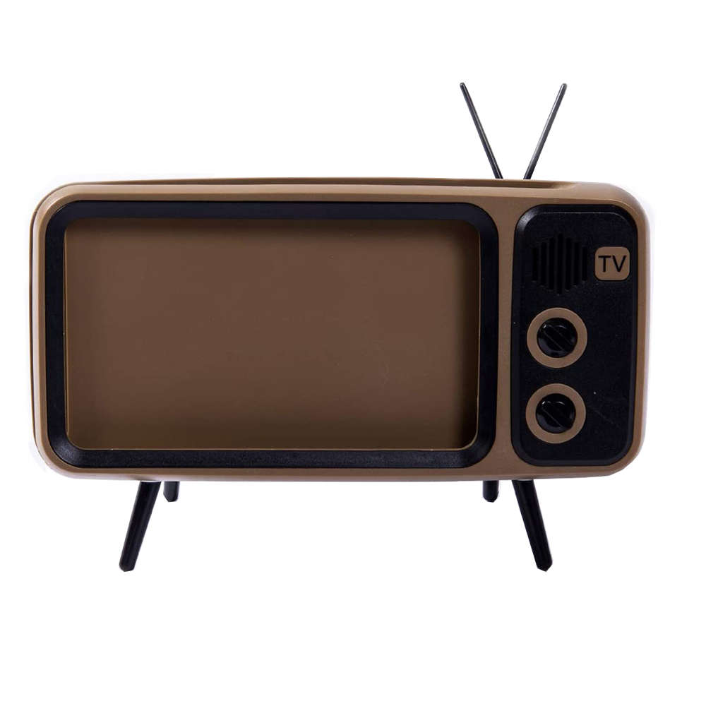 Portable Creative Retro Phone Holder Wireless Stereo Bluetooth Speaker