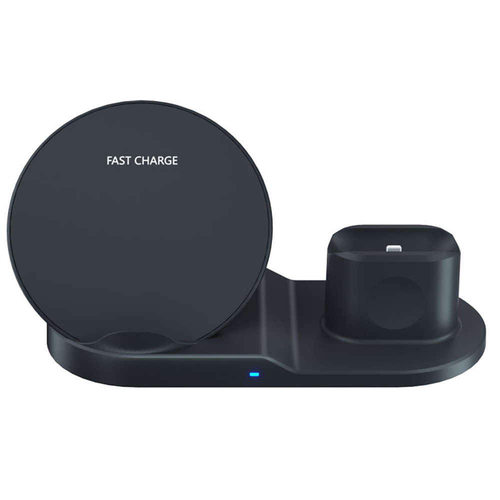 Multifunction Portable 3 in 1 Wireless Charger