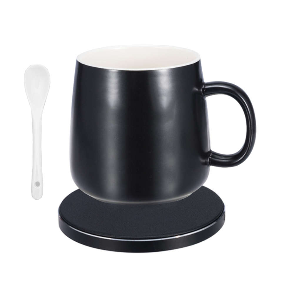 2 in 1 Home & Office Wireless Recharge Heating Mug Thermos Cup