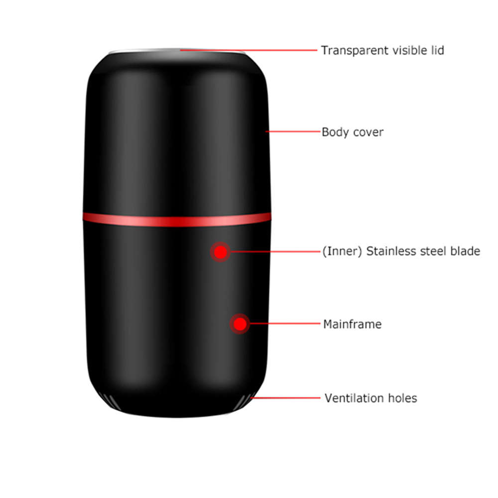 Multifunction Coffee Grinder Kitchen Salt Pepper Grinder