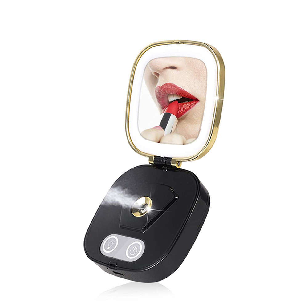 Portable Facial Water Replenishment Instrument With Mirror