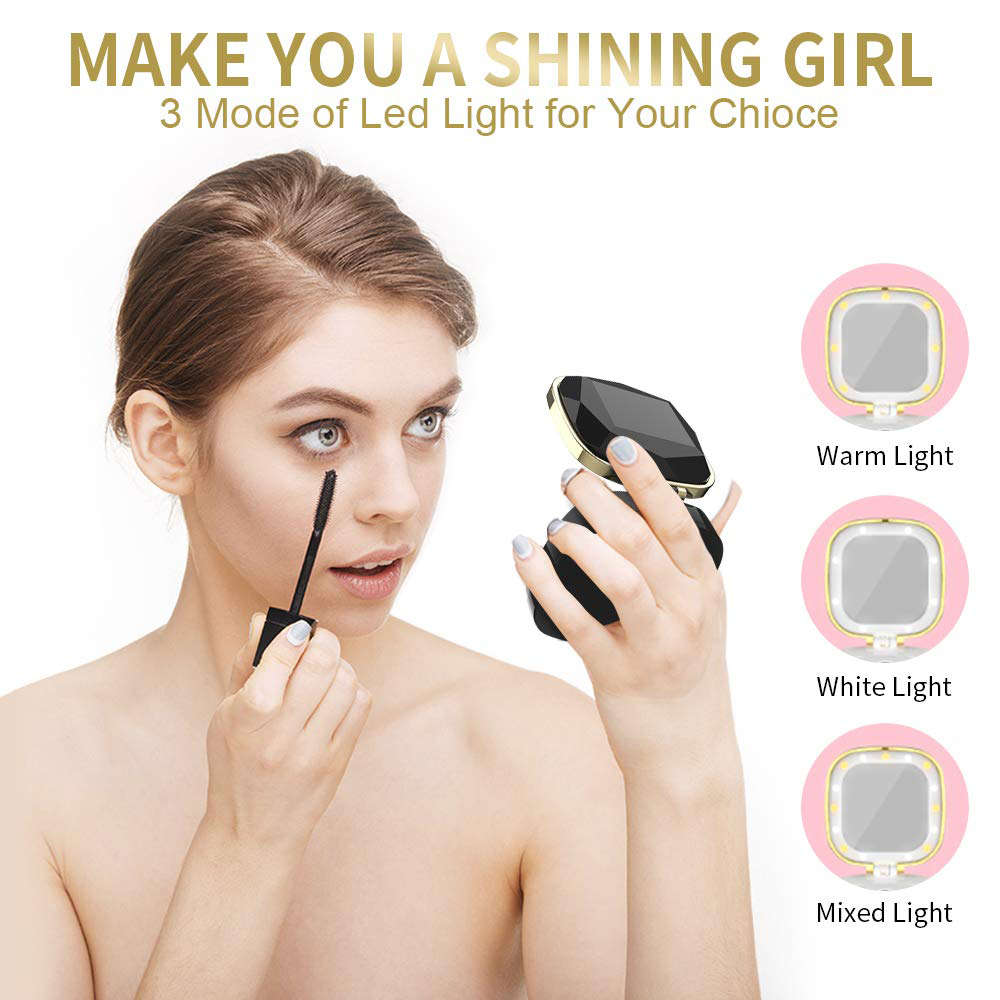 Portable Facial Water Replenishment Instrument With Mirror