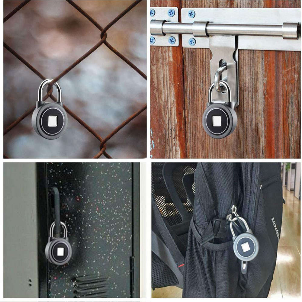Waterproof Anti-Theft Keyless Padlock Smart Bluetooth Security Lock