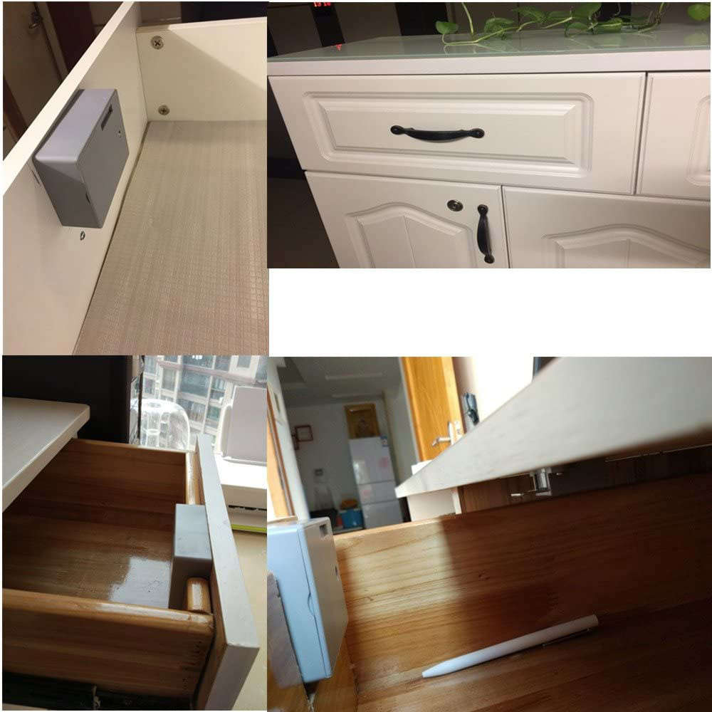 Electronic Cabinet Hidden Smart Locks Security Smart Keyless Without Hole