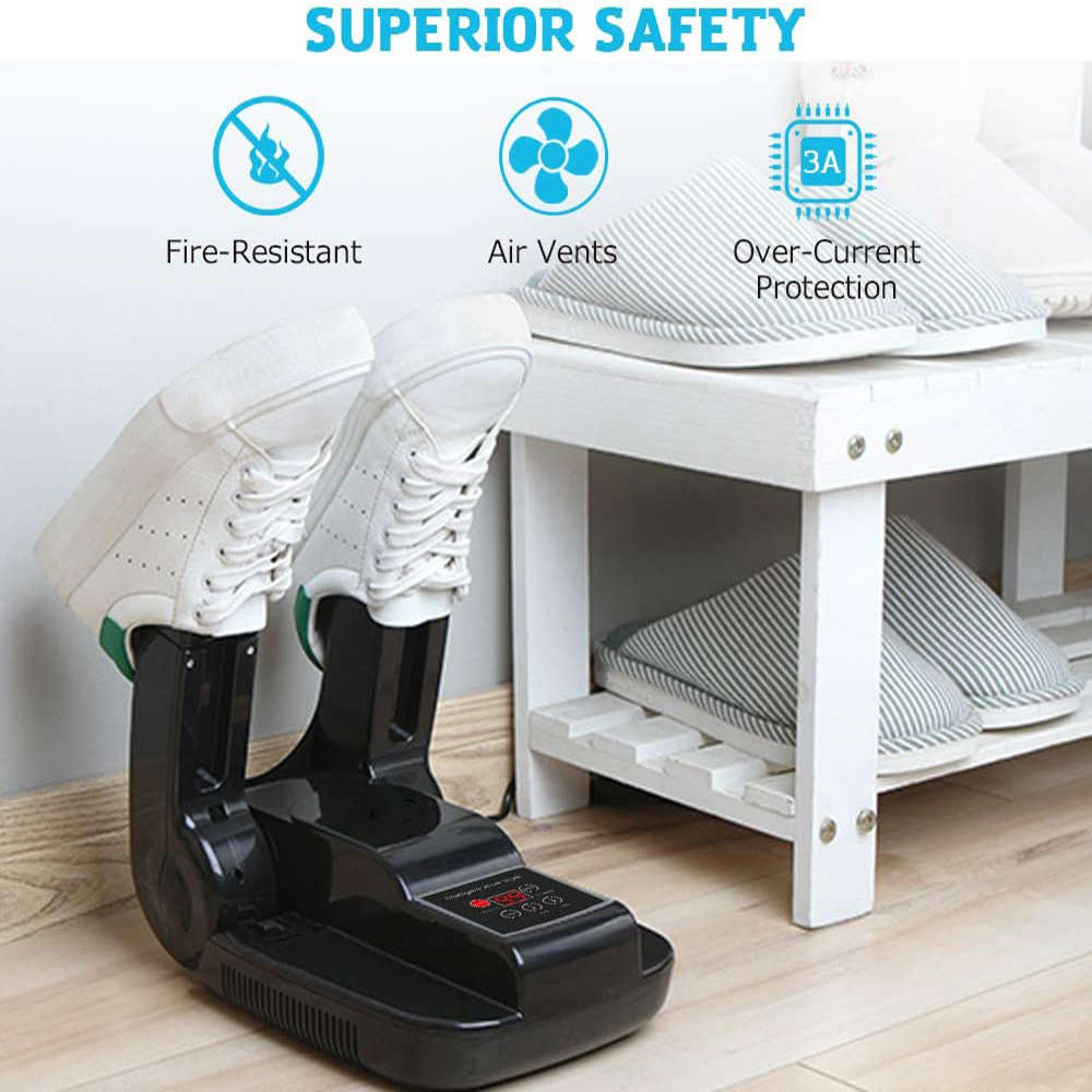 Home Portable Shoe Glove Boot Electric Dryer With Timer Function