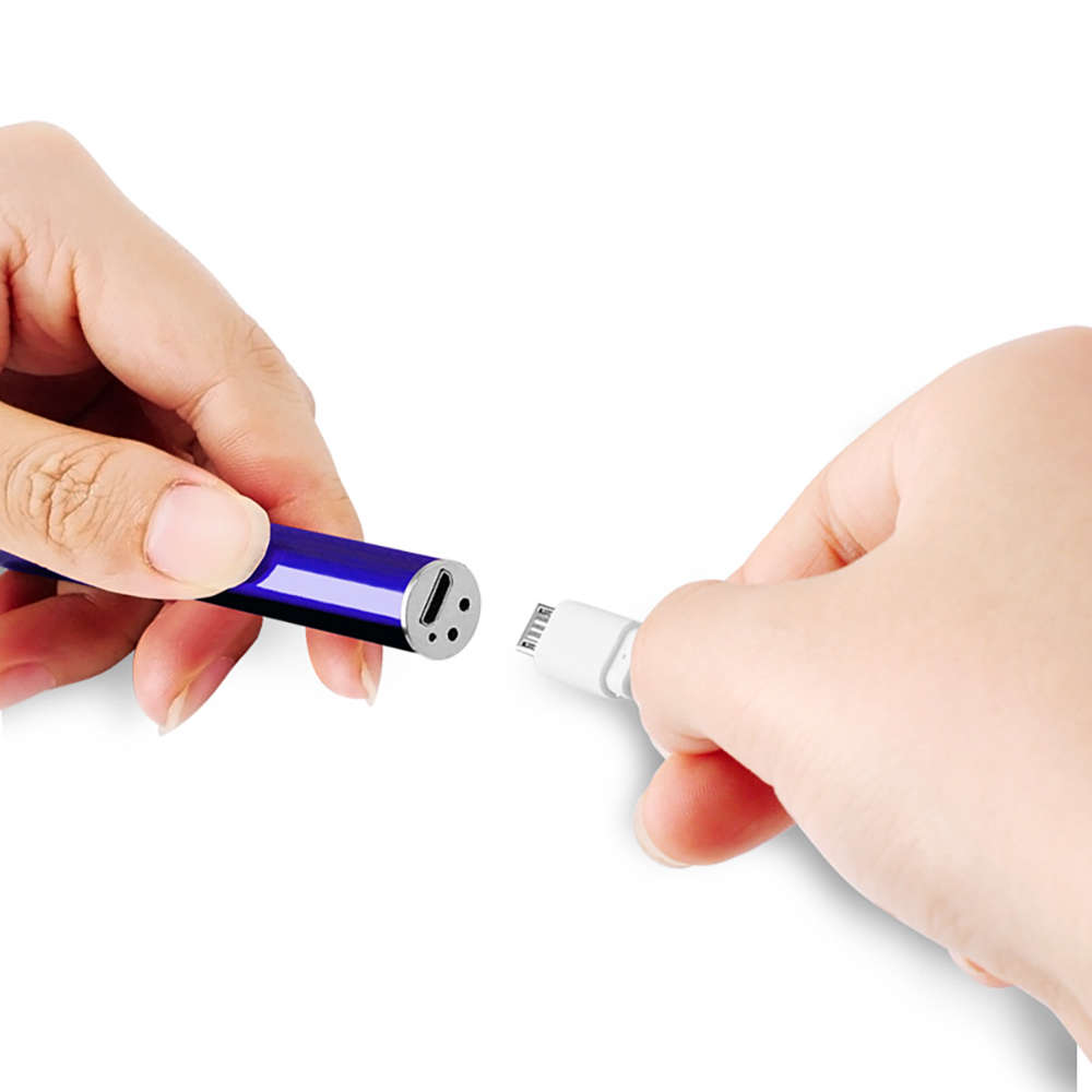 Rechargeable Earwax Removal Tool With LED Light Earwax Cleaner-Blue