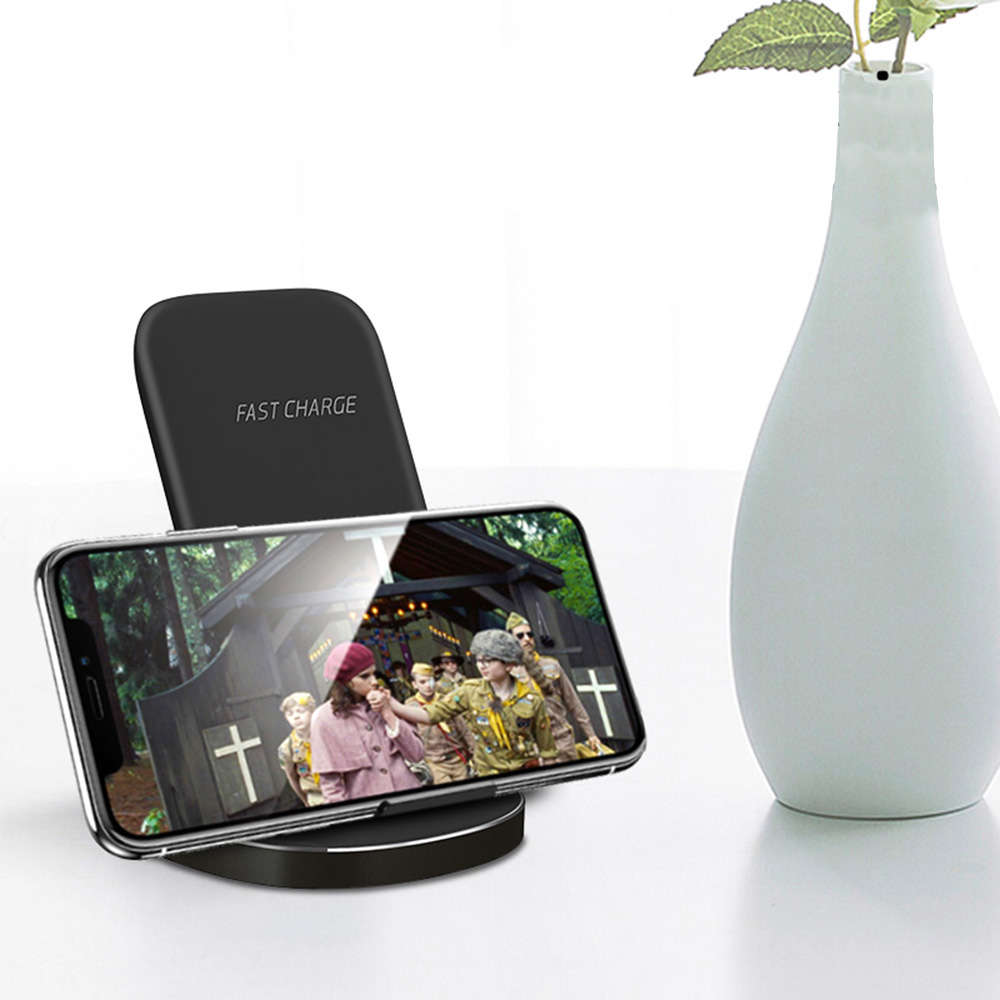 Multifunctional Portable 15W Fast Vertical Wireless Charger Stand