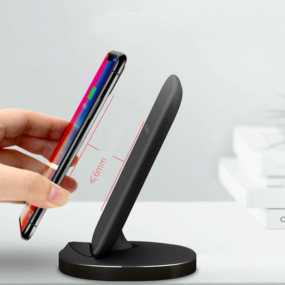 Multifunctional Portable 15W Fast Vertical Wireless Charger Stand