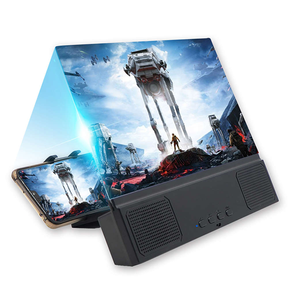 12 Inch Phone Screen Magnifier With Bluetooth Speaker