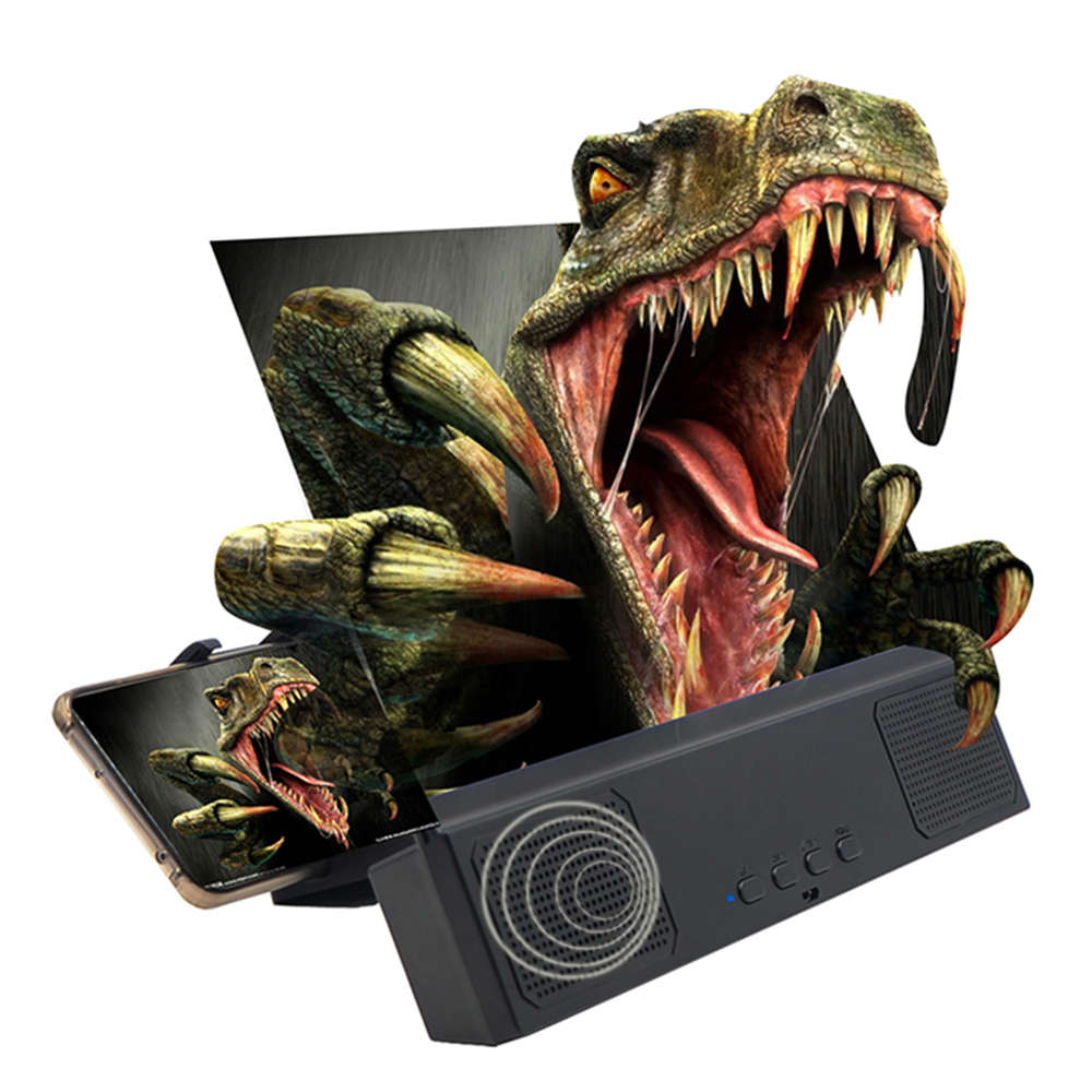 12 Inch Phone Screen Magnifier With Bluetooth Speaker