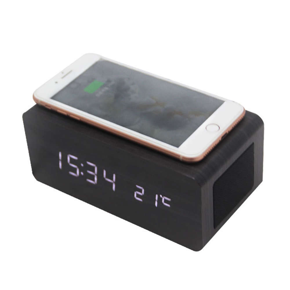 Bluetooth Speaker Digital Alarm Clock