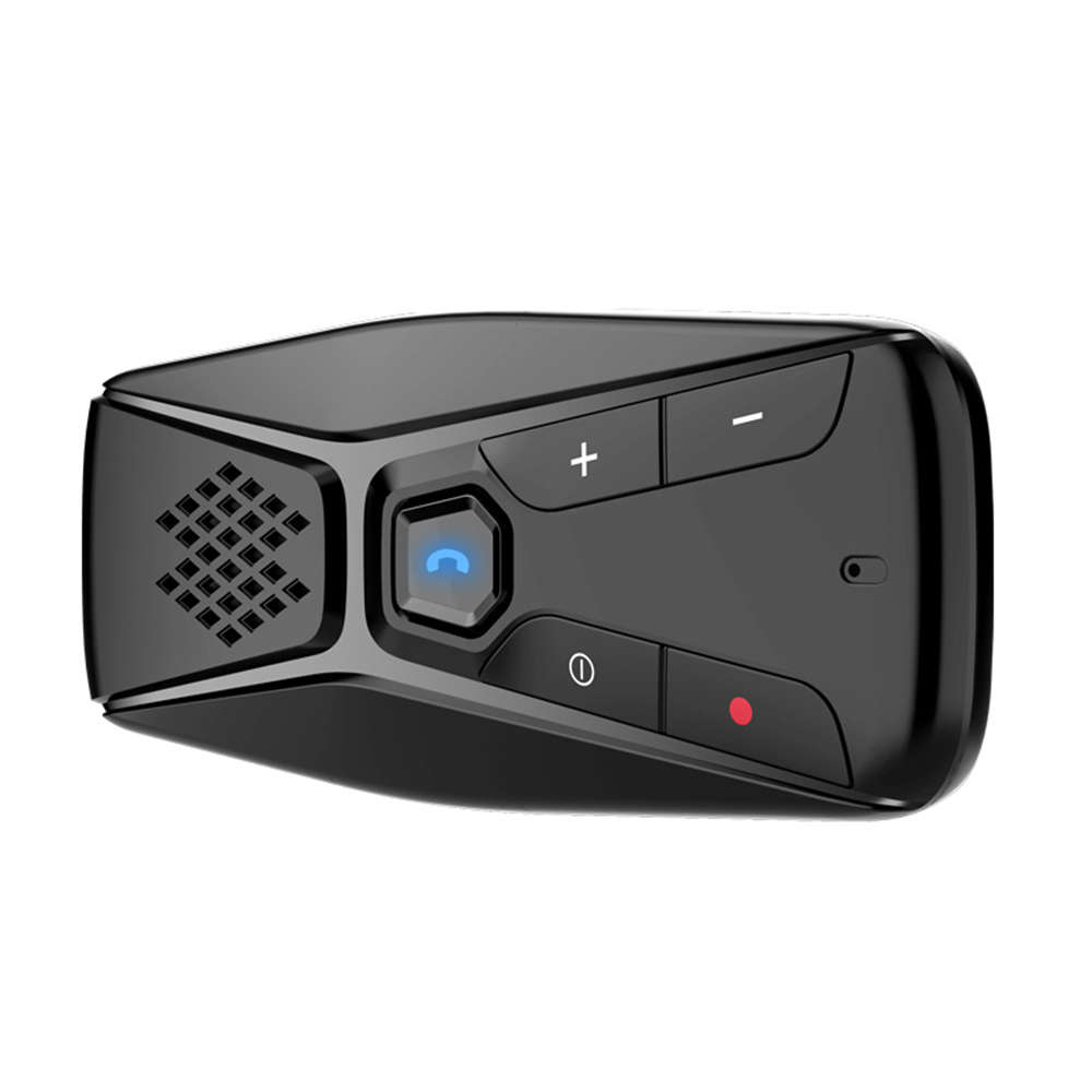 Rechargeable Bluetooth Car Kit Speakerphone Hands Free Audio Adapter