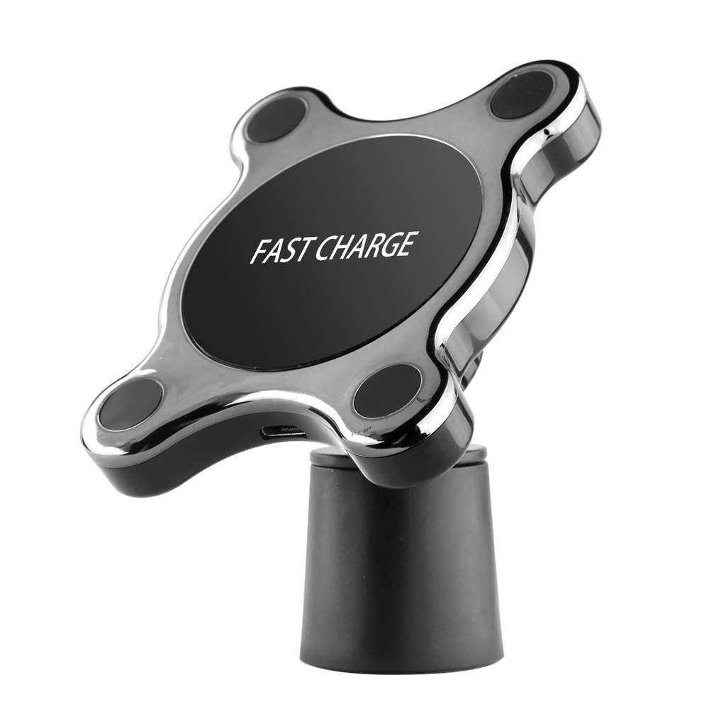 Universal 360 Degree Magnetic Car Phone Holder Fast Wirless Charger