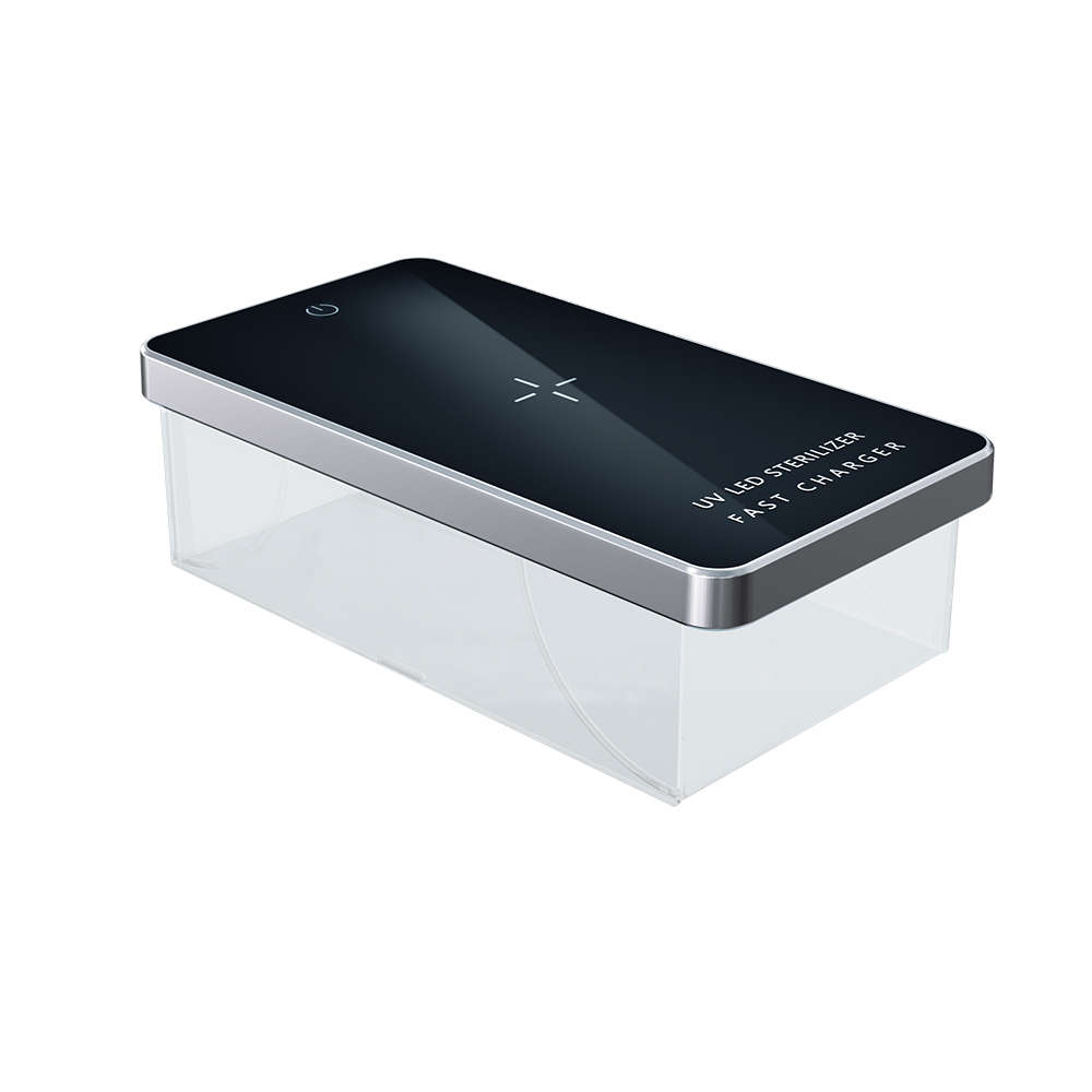 UV Portable Sterilizer Box With Fast Wireless Charger