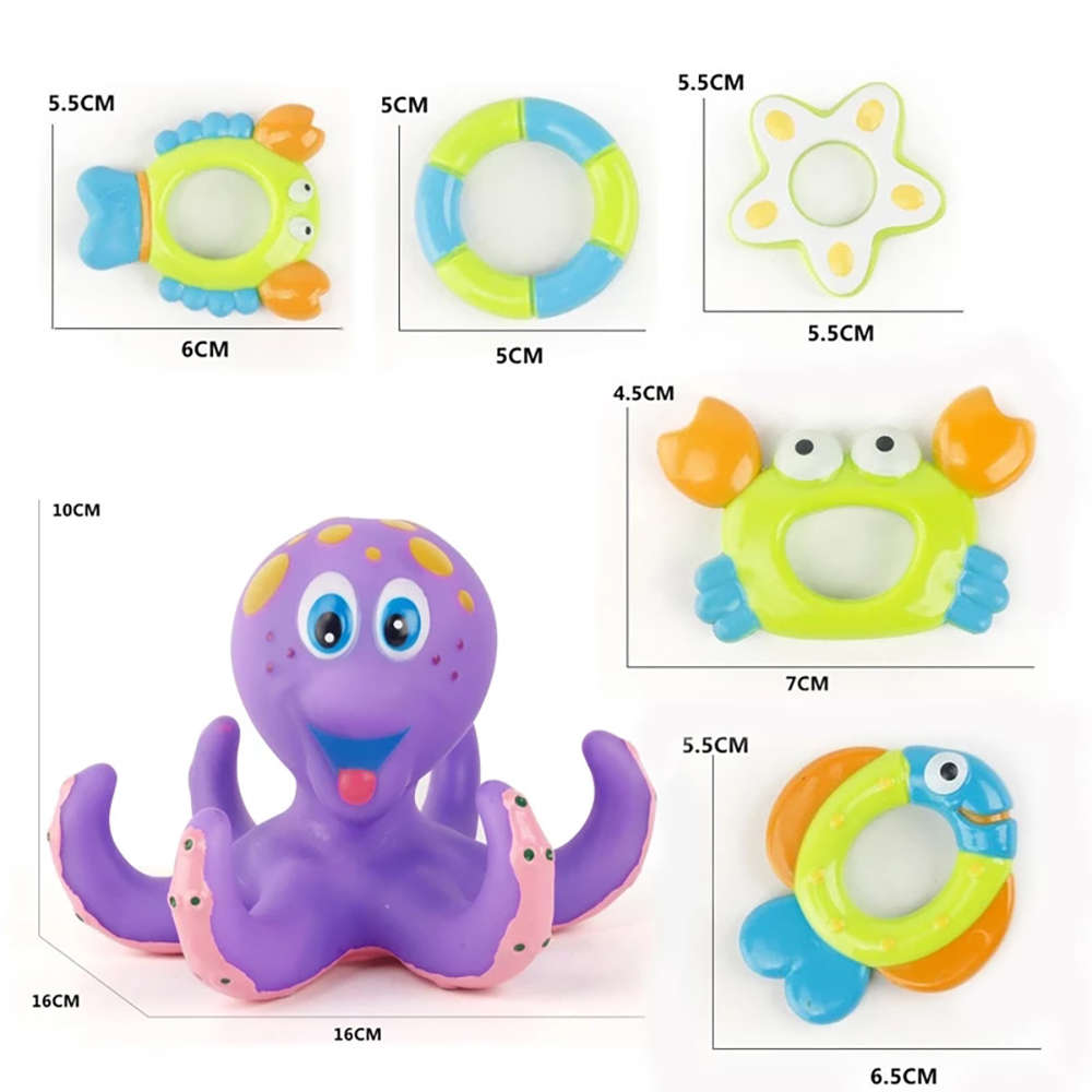 Floating Bath Toy Bathtub Interactive Toy Gift Pool Accessries for Baby