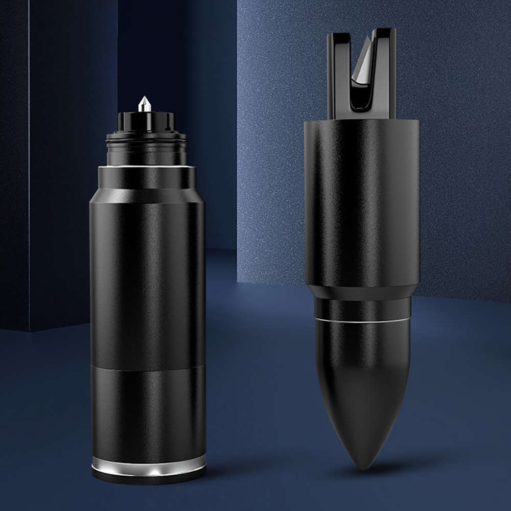 2 in 1 Safety Hammer Emergency Pen Window Breaker and Seatbelt Cutter